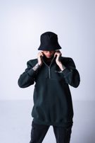 City Blend CTB ”HALF-ZIP” GREEN